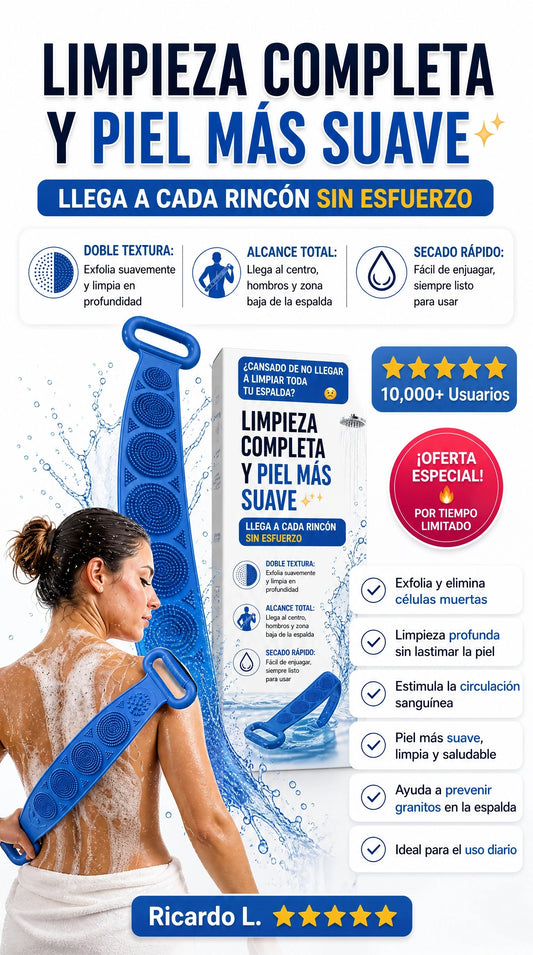 EXFOLIANTE DE ESPALDA