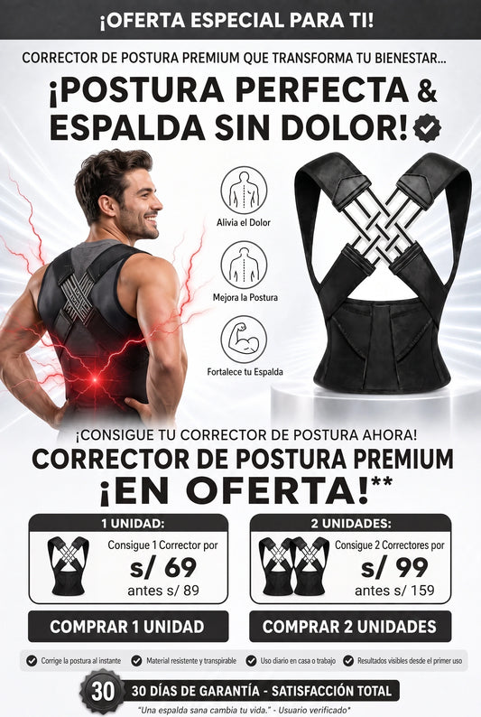 CORRECTOR DE POSTURA